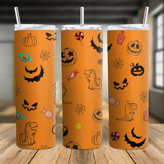 Halloween (2 Styles) Skinny Tumbler