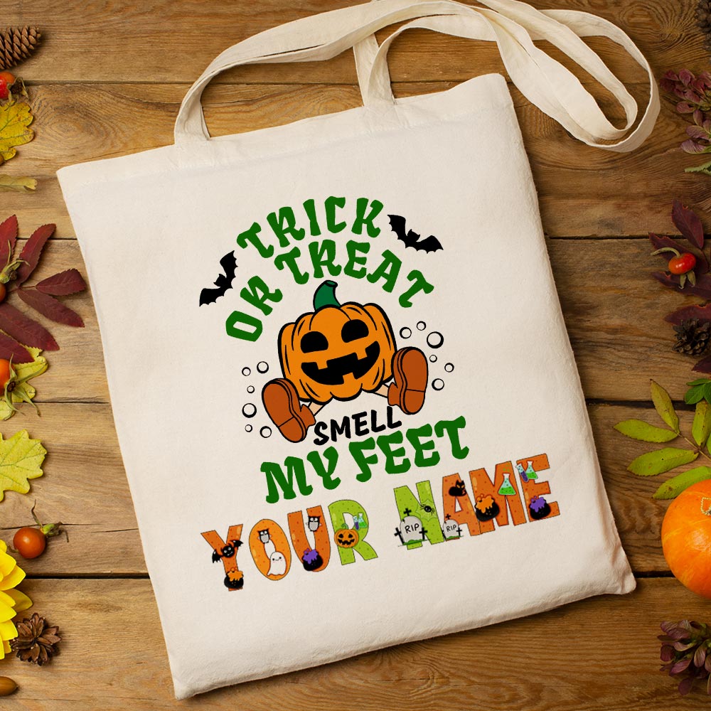 Trick or Treat Smell My Feet - Tote Bag