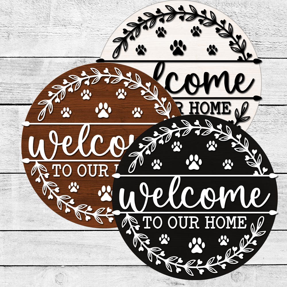 Welcome to Our Home - Paws