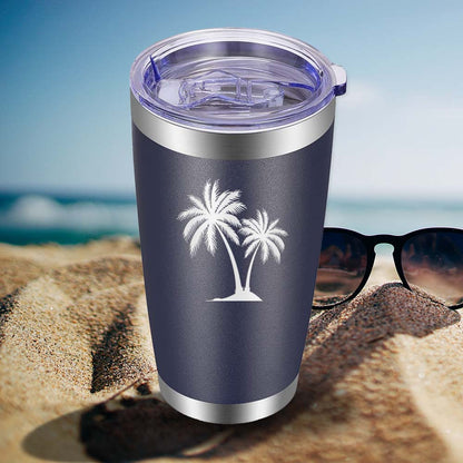 Two Palm Trees - 20oz Tumbler