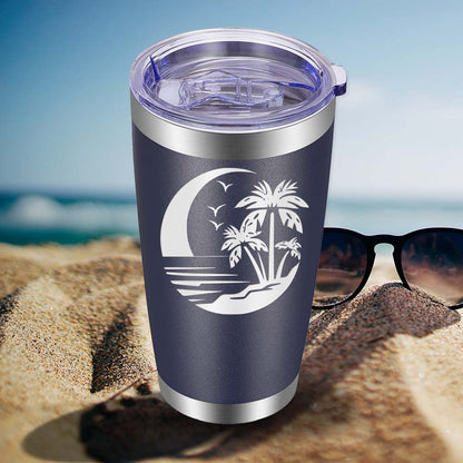 Beach Scene - 20oz Tumbler