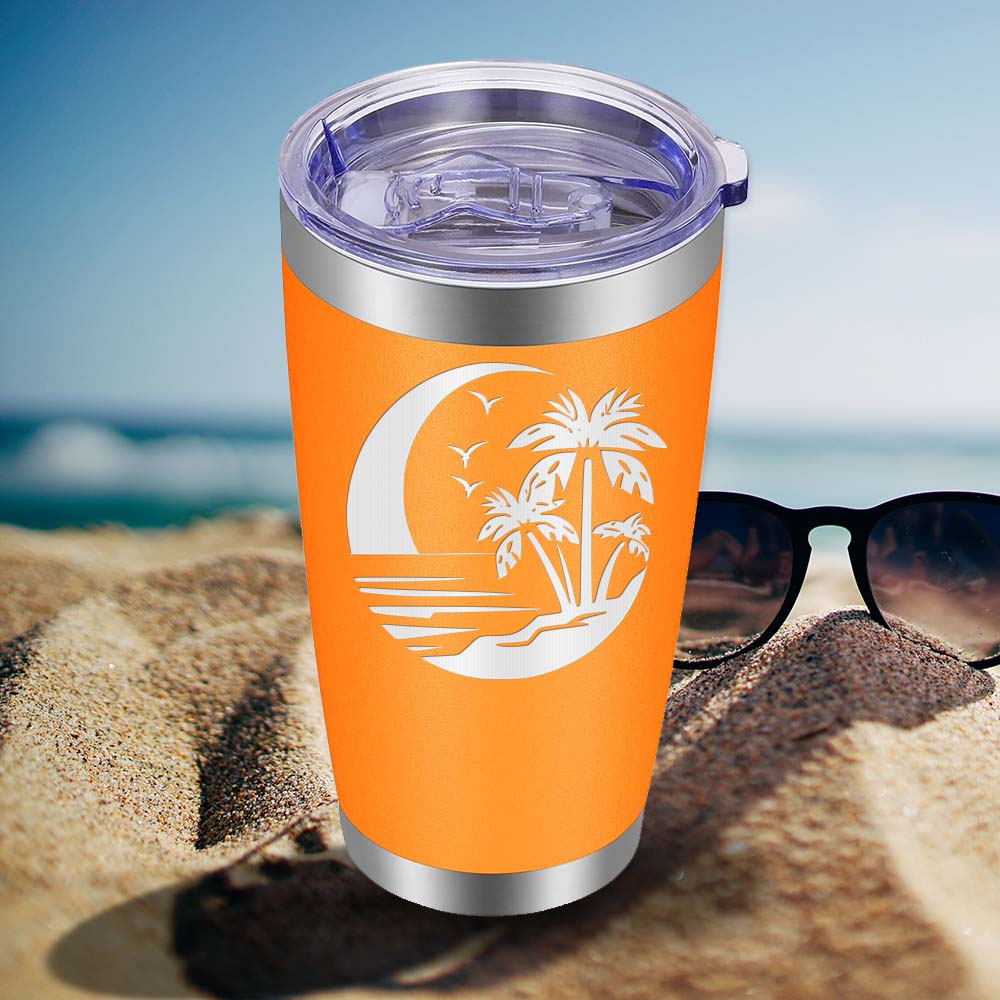 Beach Scene - 20oz Tumbler