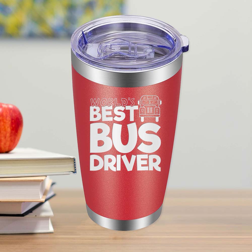 World's Best Bus Driver - 20oz Tumbler