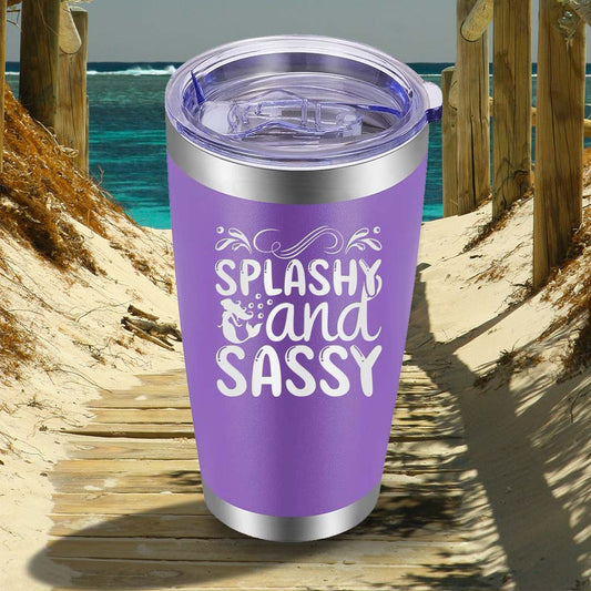 Splashy and Sassy - 20oz Tumbler