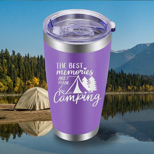 The Best Memories are made Camping - 20oz Tumbler