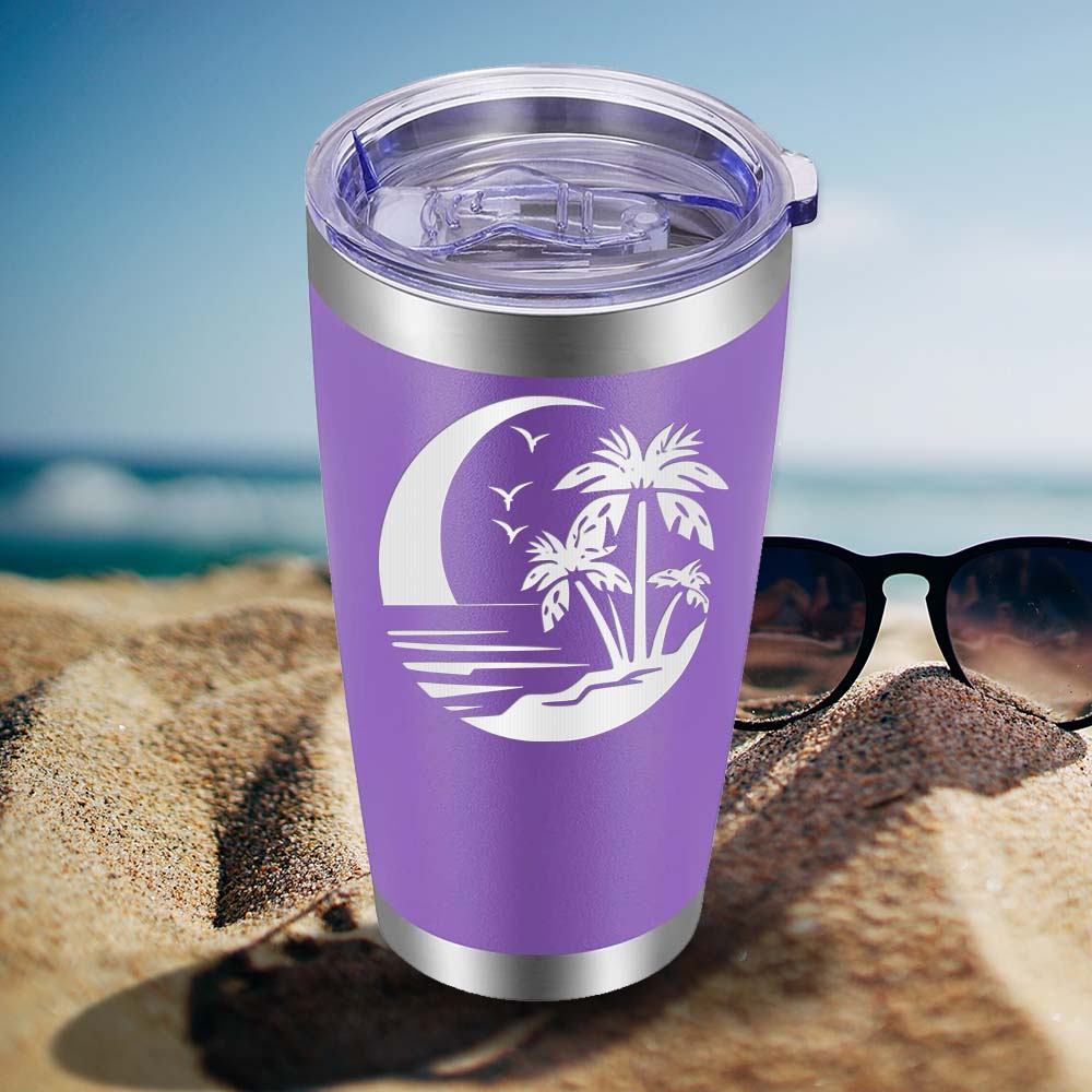 Beach Scene - 20oz Tumbler