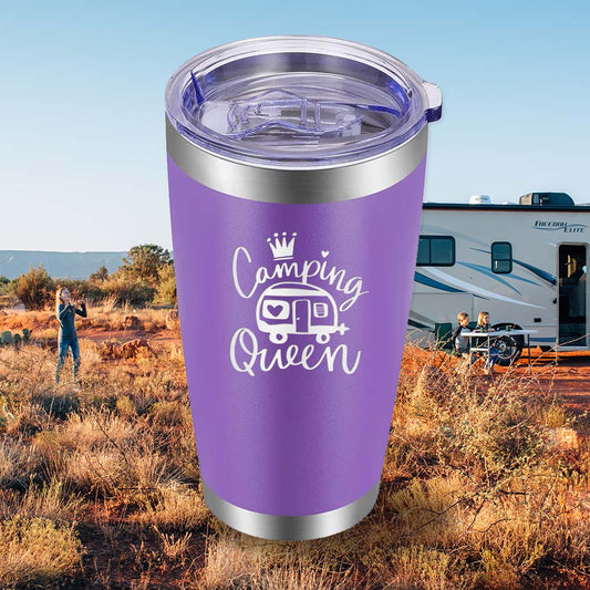 Camping Queen - 20oz Tumbler