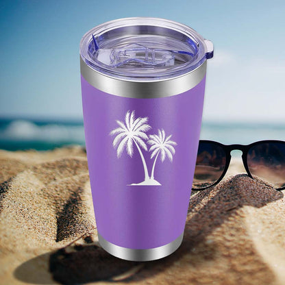 Two Palm Trees - 20oz Tumbler