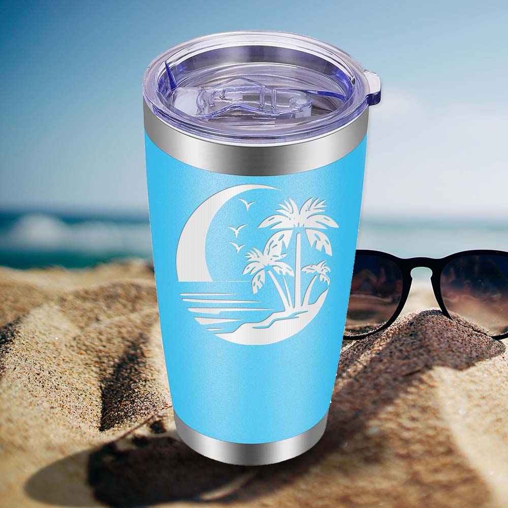 Beach Scene - 20oz Tumbler