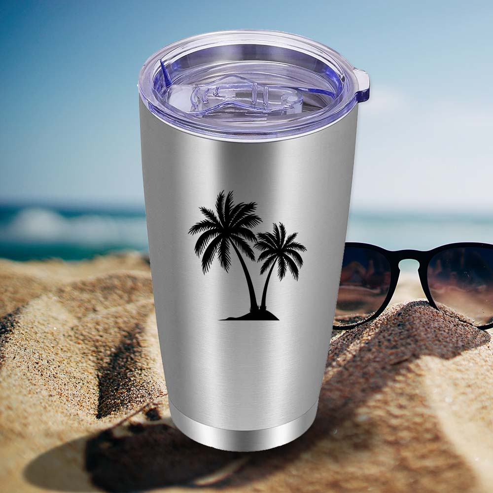 Two Palm Trees - 20oz Tumbler