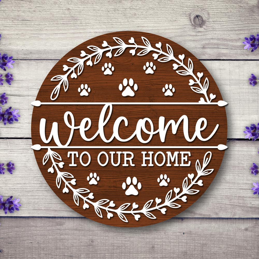 Welcome to Our Home - Paws